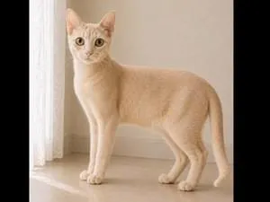 ベージュ?色の猫ちゃん見かけました